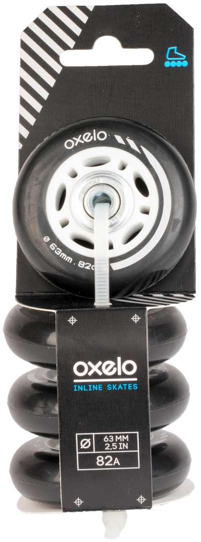 Колеса 63 мм / 82A с подшипниками OXELO - купить в интернет-магазине