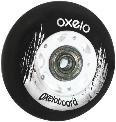 2 КОЛЕСА ДЛЯ ВЕЙВБОРДА ЧЕРНЫЕ OXELO OXELO - купить в интернет-магазине