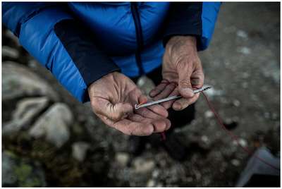 Колышки для палаток для треккинга сверхлегкие Nonano (x 5 шт.)  FORCLAZ - купить в интернет-магазине