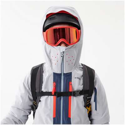 КОМБИНЕЗОН ДЕТСКИЙ ДЛЯ ФРИРАЙДА С ЗАЩИТОЙ СПИНЫ ХАКИ BIB PROTECT 900 WEDZE - купить в интернет-магазине