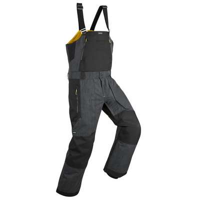 Комбинезон для сноуборда с лыжными брюками мужской черный 900 UP DREAMSCAPE - купить в интернет-магазине