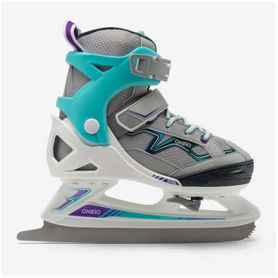 Коньки ледовые для женщин и девочек 100 OXELO - купить в интернет-магазине