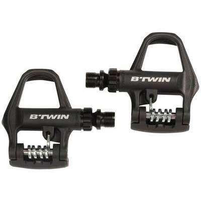 Контактные педали для шоссейного велосипеда 520  BTWIN - купить в интернет-магазине