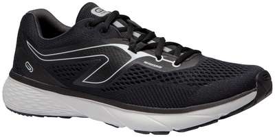 Кроссовки беговые на шнурках для детей черно-золотистые AT Flex Run KALENJI - купить в интернет-магазине