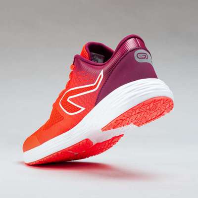 Кроссовки для бега детские AT 500 KIPRUN FAST бордово-красные KALENJI - купить в интернет-магазине