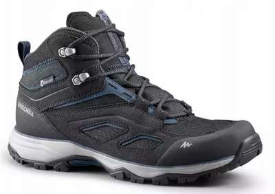 
				Ботинки непромокаемые для горных походов MH100 мужские QUECHUA - купить в интернет-магазине 
			