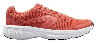 КРОССОВКИ ДЛЯ БЕГА ЖЕНСКИЕ RUN CUSHION ОРАНЖЕВЫЕ KALENJI - купить в интернет-магазине