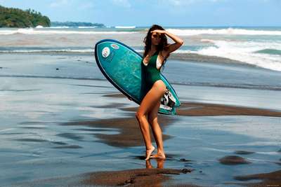 КУПАЛЬНИК AG COCO ДЕВ. TRIBORD - Серфинг Дайвинг, Cерфинг, Пляж - В продаже...