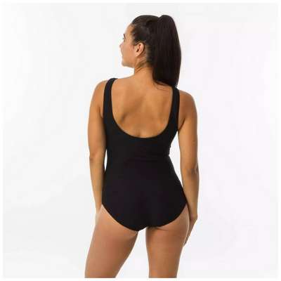 Купальник слитный гофрированный женский черный Kaipearl New NABAIJI - купить в интернет-магазине