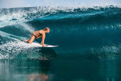 Купальник ninou дев. TRIBORD - Серфинг Дайвинг, Cерфинг, Пляж - В продаже на...