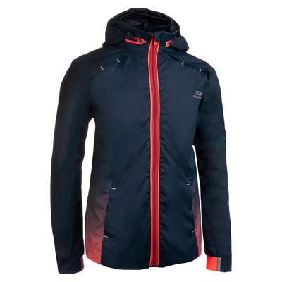 Куртка для занятий легкой атлетикой водонепроницаемая для девочек AT 500  KALENJI - купить в интернет-магазине