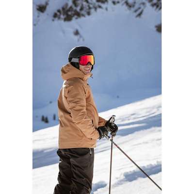 КУРТКА ТЕПЛАЯ ЛЫЖНАЯ МУЖСКАЯ 500 CAMEL WEDZE - купить в интернет-магазине