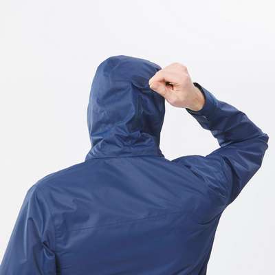 Куртка легкая водонепроницаемая походная мужская MH100 QUECHUA - купить в интернет-магазине