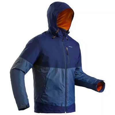 
				Куртка для зимних походов водонепроницаемая SH100 Х– WARM мужская QUECHUA - купить в интернет-магазине 
			