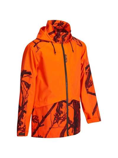 КУРТКА МУЖСКАЯ ФЛУОРЕСЦЕНТНАЯ SUPERTRACK 100 SOLOGNAC - купить в интернет-магазине