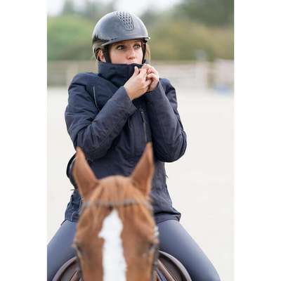 Куртка утепленная и водонепроницаемая для верховой езды женская 580 FOUGANZA - купить в интернет-магазине