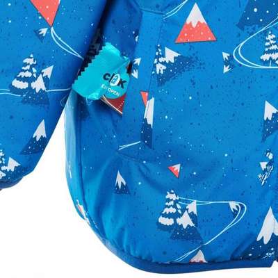 
				Куртка для катания на лыжах/санках для малышей Warm Reverse синяя LUGIK - купить в интернет-магазине 
			