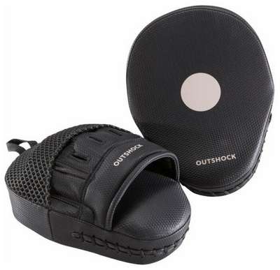 ЛАПЫ БОКСЕРСКИЕ 100 ИЗОГНУТЫЕ OUTSHOCK - купить в интернет-магазине