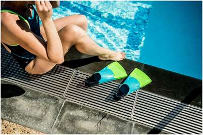 Ласты для плавания NABAIJI - Аксессуары для плавания Плавание в бассейне -...