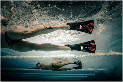 ЛАСТЫ TOPFINS NABAIJI - Аксессуары для плавания Плавание в бассейне - В продаже...