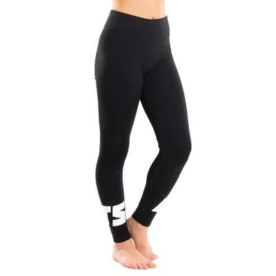 Леггинсы с высокой талией для современного танца для девочек черные с принтом STAREVER - купить в интернет-магазине