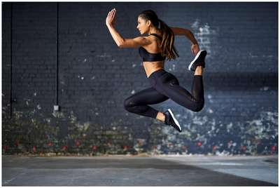 ЛЕГГИНСЫ FIT+ ЖЕН. DOMYOS - Одежда для фитнеса Фитнес и танцы - В продаже на...