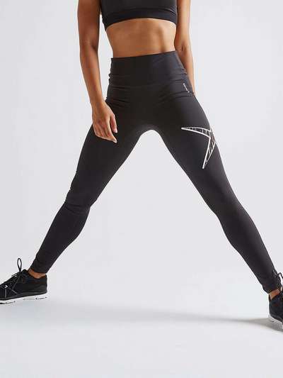 Леггинсы для фитнеса и кардиотренинга женские 900 DOMYOS - купить в интернет-магазине