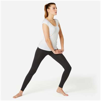 Леггинсы зауженные женские черные Fit+500 NYAMBA - купить в интернет-магазине