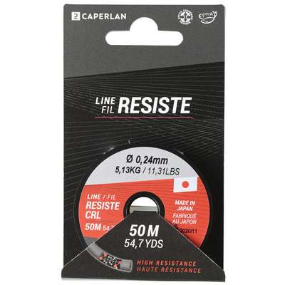 ЛЕСКА RESIST CRL50M 14/100 ММ CAPERLAN - купить в интернет-магазине