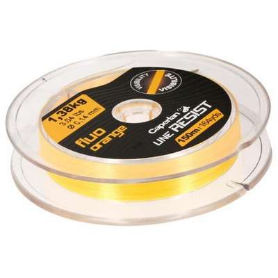 ЛЕСКА РЫБОЛОВНАЯ RESIST FLUO 150 М оранжевая CAPERLAN - купить в интернет-магазине