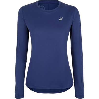 Футболка с длинными рукавами женская темно-синяя с принтом 500 NYAMBA - купить в интернет-магазине