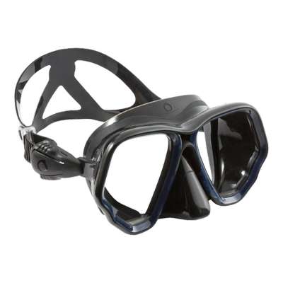 Маска для дайвинга SCD 500, двойное смот. окошко, черная 