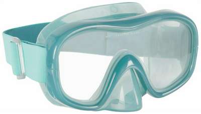 Маска для снорклинга с линзой из закаленного стекла взрослая SNK 520 SUBEA - купить в интернет-магазине