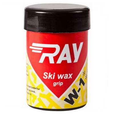 Мазь для беговых лыж синтетическая гoлyбая 35 г W-5 -1-4°C RAY - купить в интернет-магазине