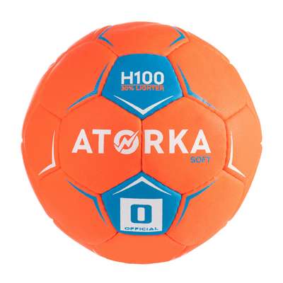 
				Мяч гандбольный детский H100 SOFT размер 0 ATORKA - купить в интернет-магазине 
			