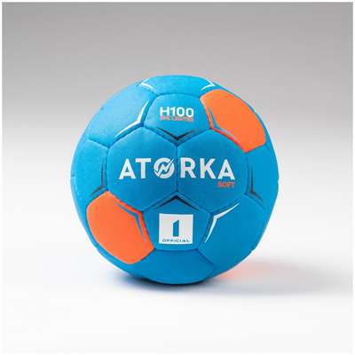 Мяч гандбольный для детей H100 SOFT, размер 1 KIPSTA - купить в интернет-магазине