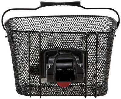 ДЕТСКАЯ МЕТАЛЛИЧЕСКАЯ КОРЗИНА ДЛЯ ВЕЛОСИПЕДА BTWIN - купить в интернет-магазине