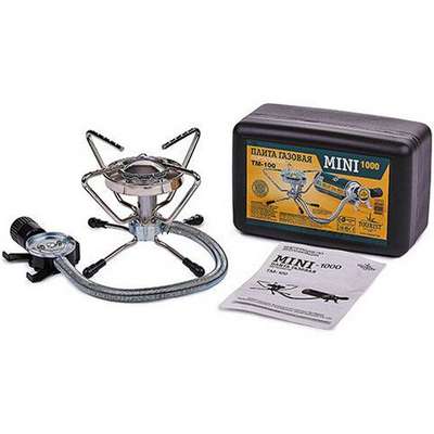 Мини плита MINI 1000 (TM-100) TOURIST - Снаряжение для лагеря Походы, кемпинг...