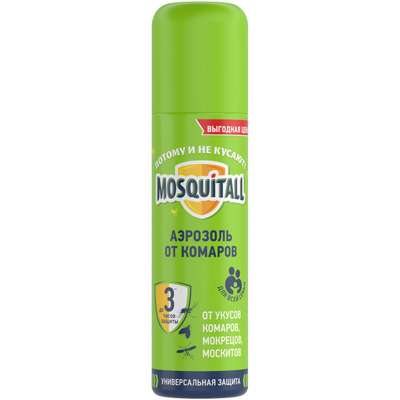 Mosquitall Аэрозоль от комаров BIOGUARD TRADE - Питание и уход Уход за телом...