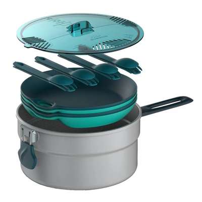 Набор посуды походный из нержавеющей стали MH100 QUECHUA - купить в интернет-магазине
