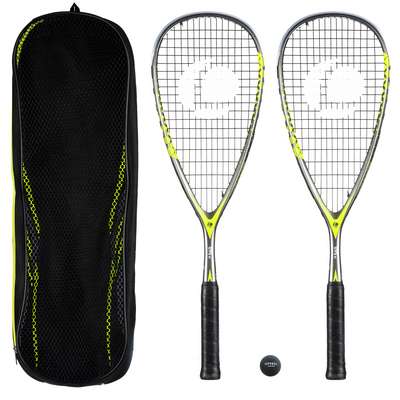 НАБОР ДЛЯ СКВОША SR 560 CLUB (2 РАКЕТКИ SR 560, МЯЧ С КРАСНОЙ ТОЧКОЙ И ЧЕХОЛ) OPFEEL - купить в интернет-магазине