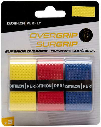НАМОТКА ДЛЯ РАКЕТКИ ДЛЯ ИГРЫ В БАДМИНТОН SUPERIOR X 3 ШТ. PERFLY - купить в интернет-магазине