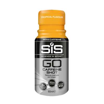 Напиток с высоким содержанием кофеина GО CAFFEIN SHOT 60 мл, тропические фрукты SCIENCE IN SPORT - купить в интернет-магазине