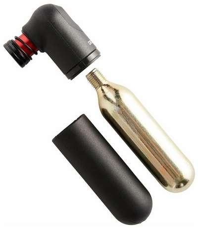 НАСОС CO2 КОМПАКТНЫЙ + КАРТРИДЖ 16 Г ДЛЯ ШОССЕЙНОГО ВЕЛОСИПЕДА BTWIN - купить в интернет-магазине