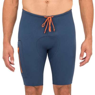 НЕОПРЕНОВЫЕ МУЖСКИЕ ШОРТЫ ДЛЯ КАЯКИНГА И SUP-СЕРФИНГА 500 2 ММ НЕОПРЕНА  ITIWIT - купить в интернет-магазине