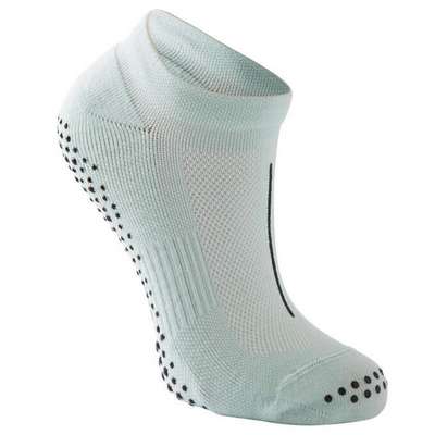 Носки нескользящие спортивные для пилатеса мужские светло-зеленые NYAMBA - купить в интернет-магазине