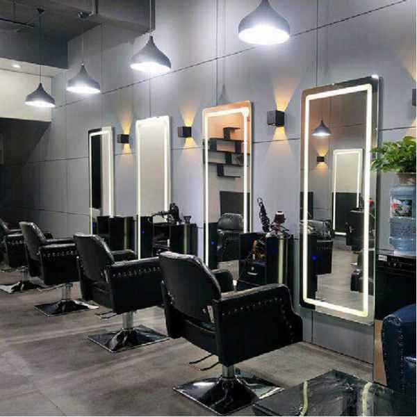 Освещение для салона красоты: какая должна быть подсветка парикмахерских зеркал
