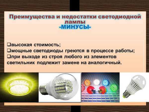 Светодиодные лампы как основное освещение: преимущества и недостатки