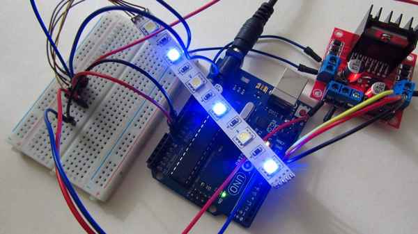 Управление светодиодной лентой через Arduino