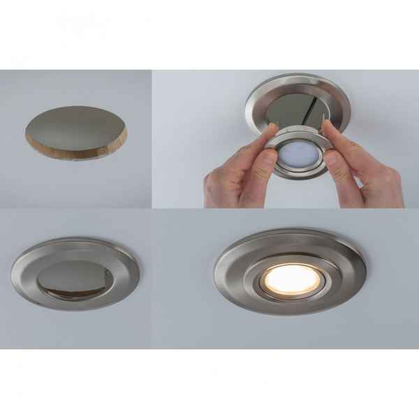 Как поменять лампочку в натяжном потолке: светодиодную, встроенные точечные светильники, в споте на подвесном
